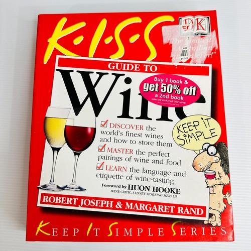 KISS Guide to Wine Australian Paperback Learn Wine Tasting