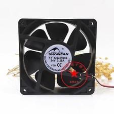 1 Pc. New YY12038H24S 12038 24V 0.25A 12CM 2-Wire Cooling Fan