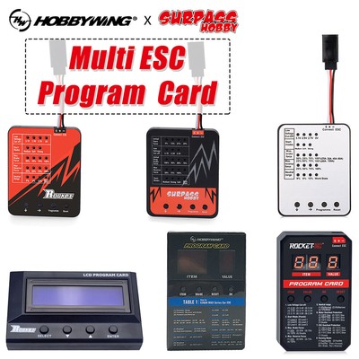 Programmkarte für Rocket Turbo TS160 Hobbywing XeRun EzRun QuicRun Surpass ESC