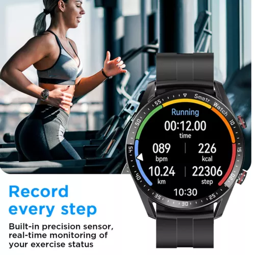 2024 Smart Watch For Men/Women Waterproof Smartwatch Bluetooth iPhone Samsung - Bild 10 von 16