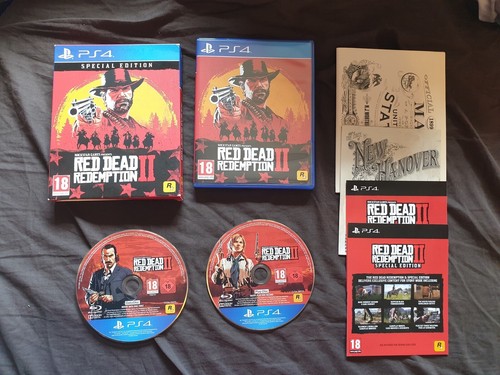 Red DEAD REDEMPTION II Edizione Speciale Sony Playstation 4 GIOCO PS4 | eBay