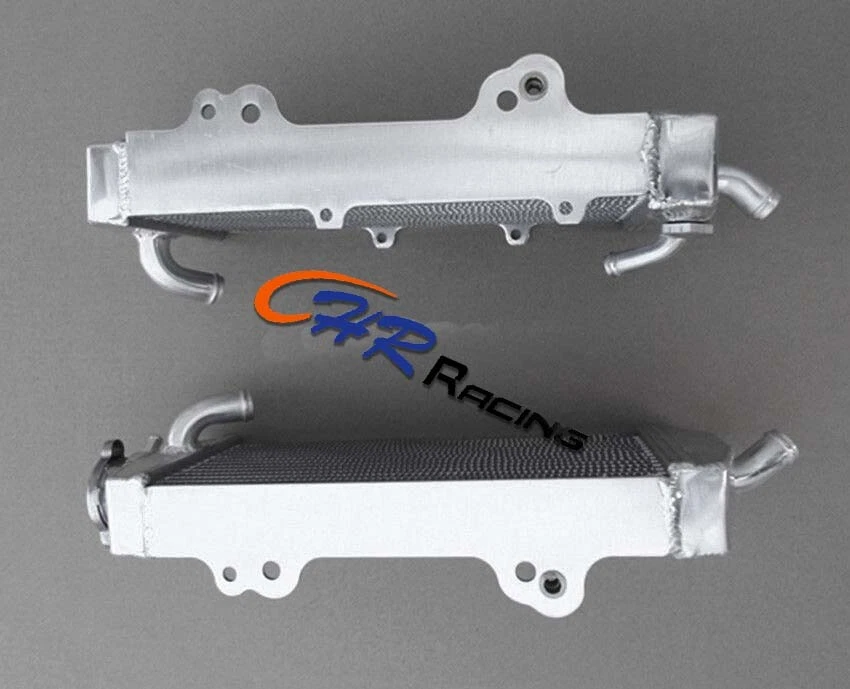 Radiador de aluminio diestro y derecho para KTM 400 450 525 SX MXC EXC 2003-2007 2004 2005 2006 Foto 3 de 4