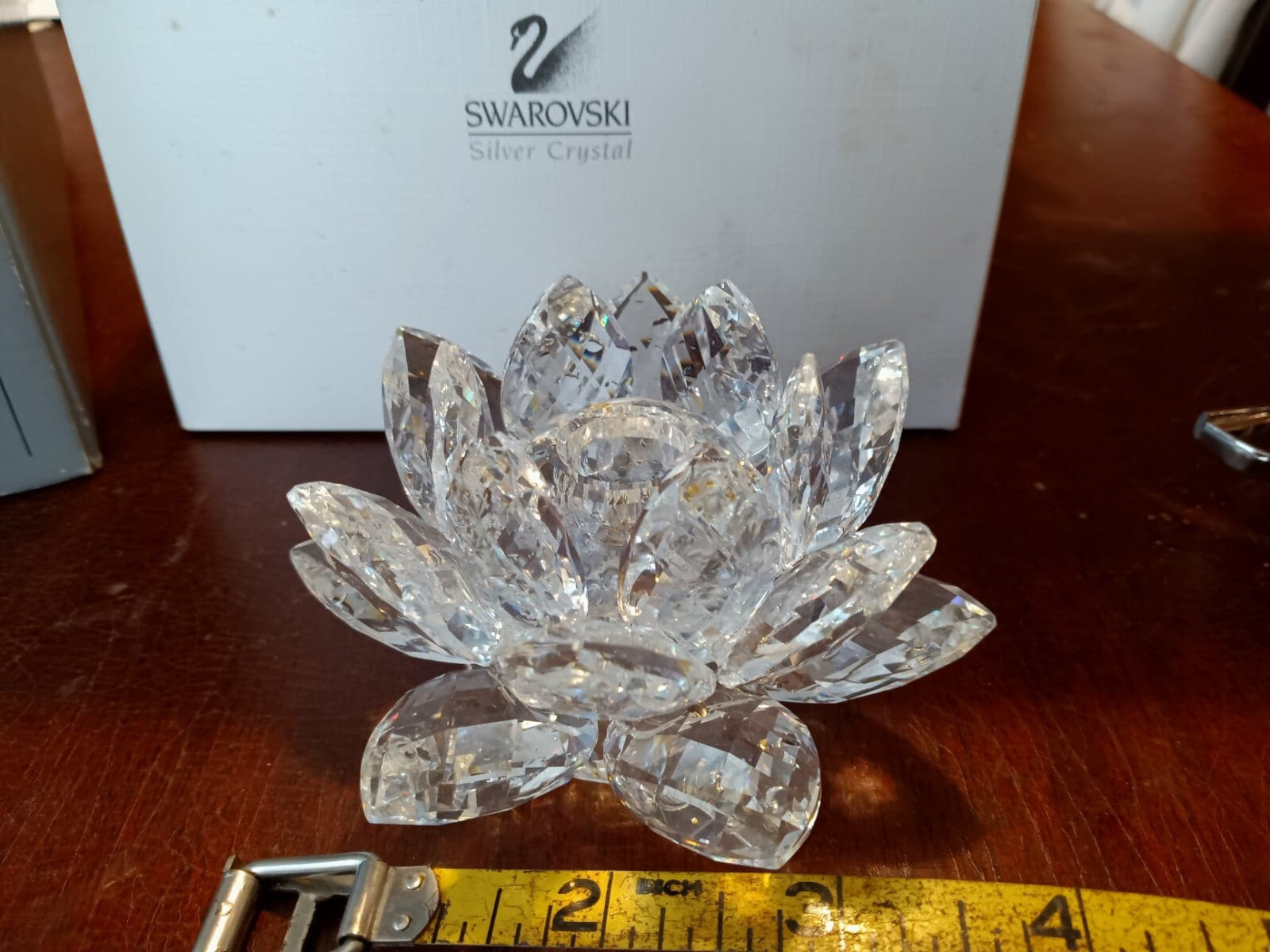 Swarovski Crystal Waterlily Candle Holder, Medium eBay