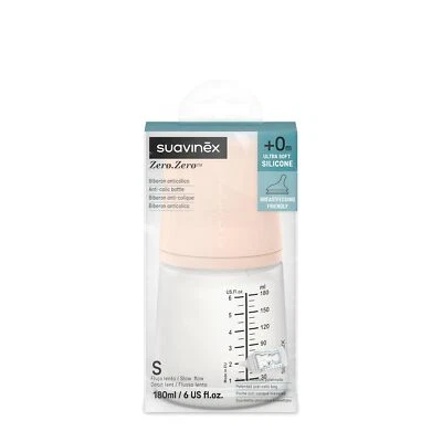 Suavinex, Zero Zero Anti-Kolik Babyflasche mit langsamem Nahrungsfluss ( 1890 )