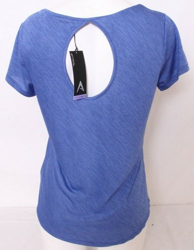 NEW Kansas City KC Royals Baseball Antigua Winner Blue Scoop neck Shirt Womens M - 第 2/9 張圖片