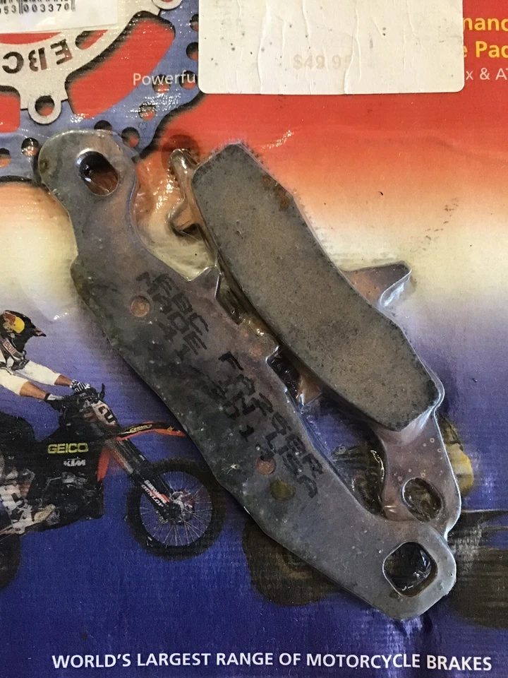 EBC BRAKE PADS FA 258R SUZUKI RM 85 KAWASAKI KX 80 KX85 - image 2 of 3