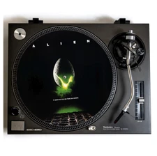 ALIEN 1979 DJ Turntable Slipmat for Vinyl Records Sci-Fi Horror Movie Soundtrack
