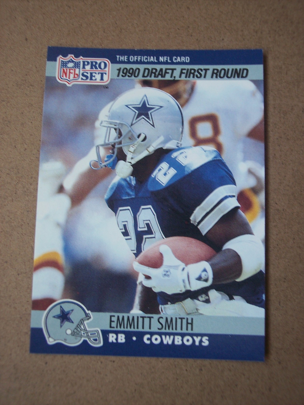 1990 Pro Set series II football Emmitt Smith Rookie card #685 PACK FRESH