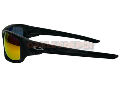 ✓🕶️ OAKLEY VALVE 09236 MATTE BLACK CAMO/RUBY IRIDIUM POLARIZED