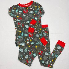 Little Sleepies x DC Justice League Two-Piece Pajama Set Size 7/8 Bamboo