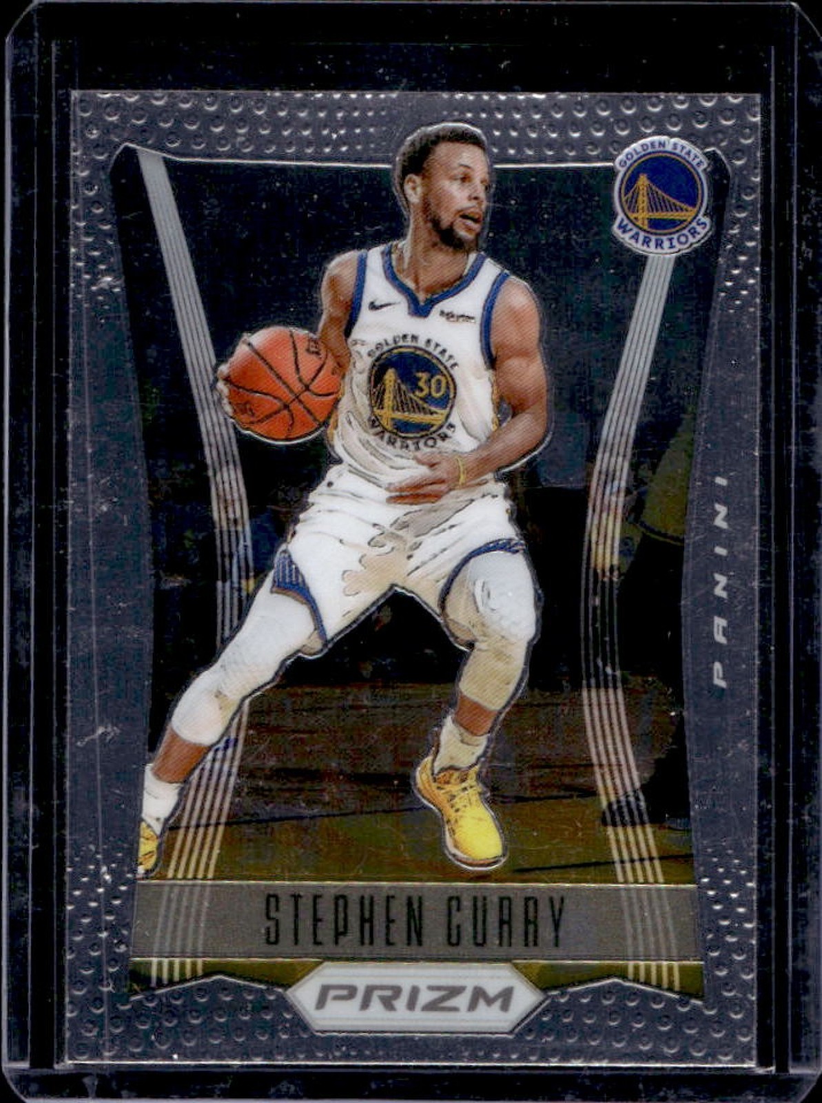 2020-21 Prizm Stephen Curry Flashback #10 Warriors