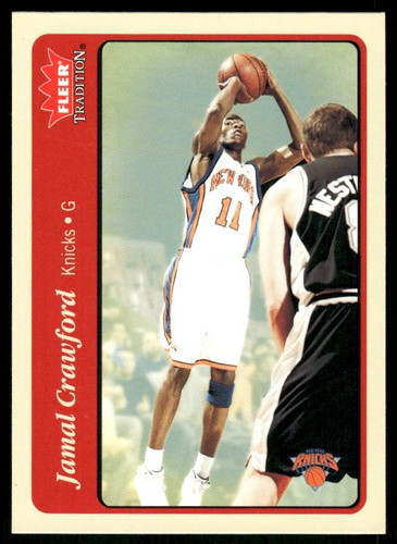 2004 Fleer Tradition Jamal Crawford #146 card
