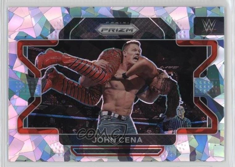 2022 Panini Prizm WWE Ice Prizm John Cena #45 t1s