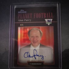 Topps Decades Planet Football Alan Parry Prem...