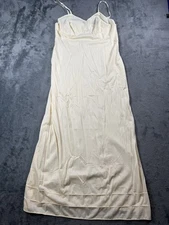 Vintage Wonder Maid Lingerie Slip Womens 40 Ivory Non Cling Nylon Style 2918