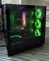 Gaming Desktop PC || RTX 3050, RYZEN 5 2600X, 16GB 3200Hz CORSAIR VENGANCE RGB