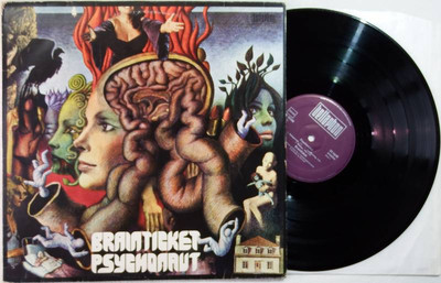 BRAINTICKET Psychonaut LP Vinyl Bellaphon Psych Kraut Spacerock 1972 * RARE
