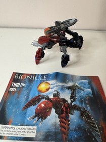 LEGO Bionicle Matoran of Mahri Nui 8931 - &ldquo; THULOX &ldquo; Complete Build w/ 1 Zamor