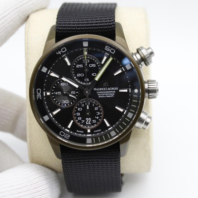 Maurice Lacroix Pontos S Extreme Black Dial Automatic Watch PT6028-ALB21-331