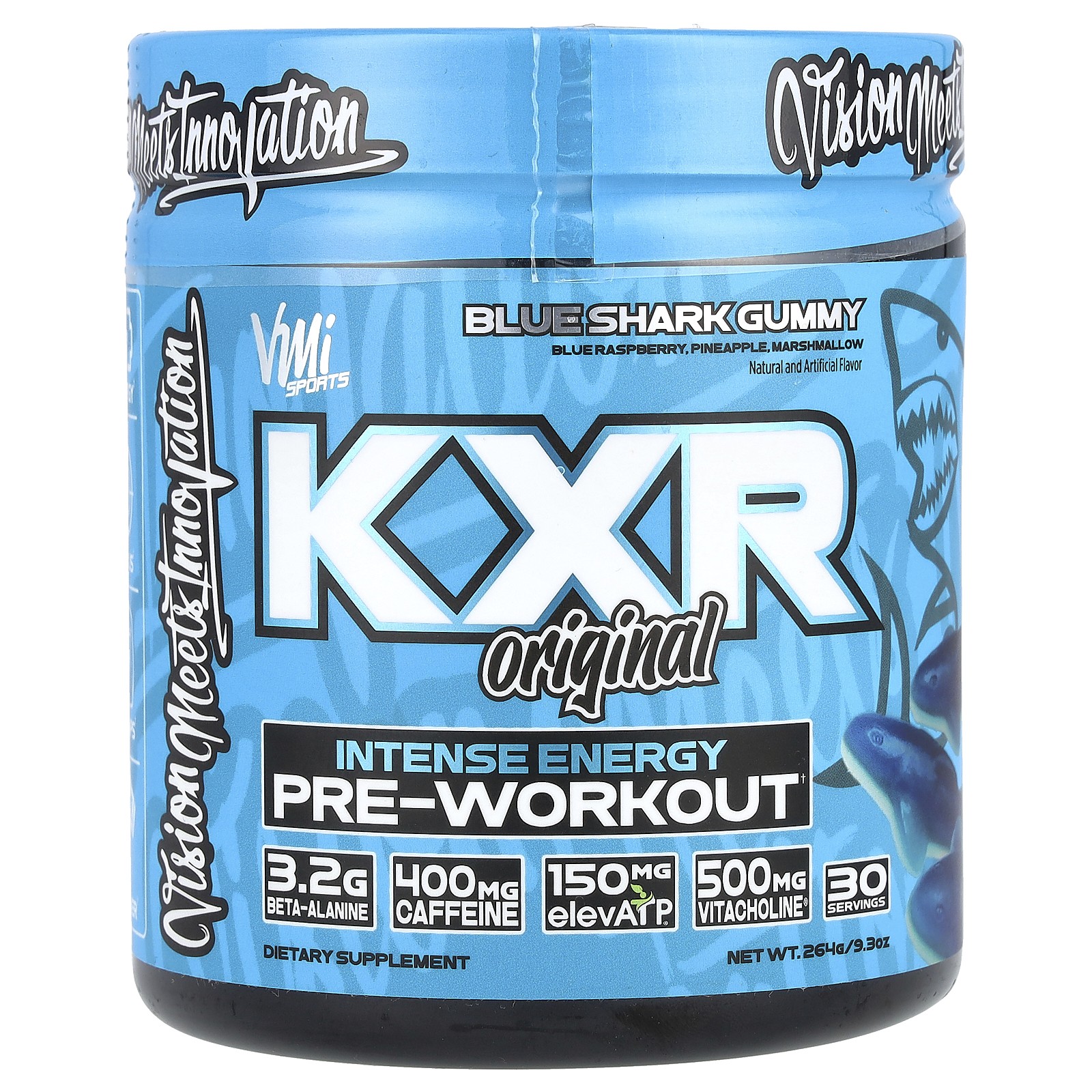 KXR Original,   Intense Energy,   Blue Shark, 9,3  (264 )