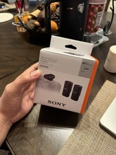 Sony ECM-W3 2-Person Dual-Channel Black Wireless Microphone System Free Ship