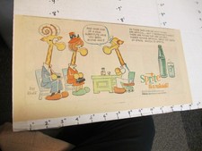 newspaper ad 1969 SPRITE soda giraffe family doctor office comic Mort Walker (1)