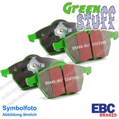 EBC Greenstuff 2000 Bremsbeläge vorne fűr Su***u Le___y V BM, Bj. 2009-2014