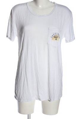 AEO DON T ASK WHY T-Shirt Damen Shirt weiß Casual-Look