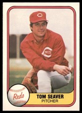 Tom Seaver 1981 Fleer 1 #200 Cincinnati Reds