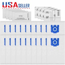 3D Airclean Vacuum Bags for Miele GN S800-S858, S2000-S2999 Vacuum Cleaner