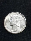 1942 D MERCURY DIME  UNCIRCULATED   FSB