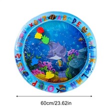 Pet Water Play Mat for Dogs Cats Interactive Sensory Cooling Pad Summer Toy