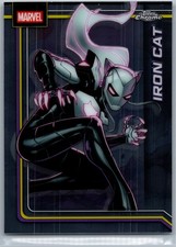 2026 Topps Chrome Marvel Comics #127 Iron Cat