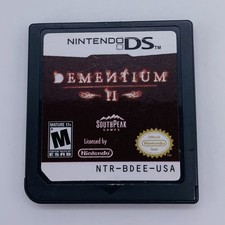Dementium II 2 Nintendo DS, 2010 - Authentic Cartridge Only Tested and Working