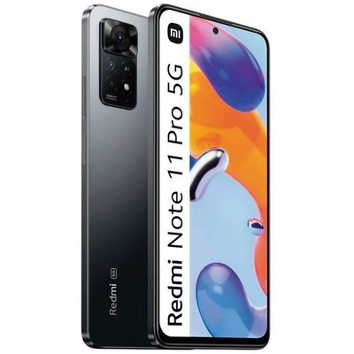 Handy Xiaomi Redmi Note 11 Pro 5G 128GB Graphite Gray 128GB 6GB RAM Wie Neu OVP