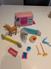 Vivid Imaginations Polly Pocket Pony In My Pocket Ponys On Tour Playset 1995