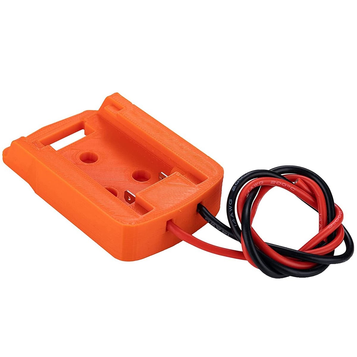 For  Black&Decker 20v Battery Adapter Holder dock w/ Wire Leads For Power NEW