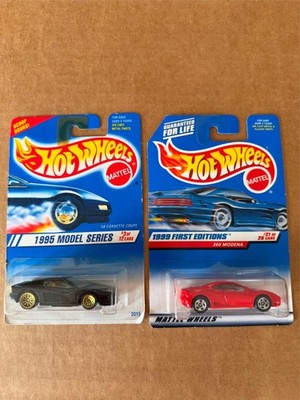 Hot Wheels 1st Edition Ferrari 360 Modena & Testarossa Lot Card