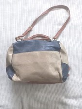 Absolutely Gorgeous 3 Color Leather Vintage Bag By Jane Shilton Rare Item
