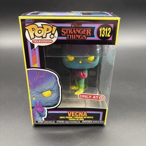 Funko Pop Target Exclusive Stranger Things Black Light Vecna Figure #1312