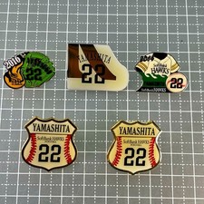 Yamashita 5-4 Pbadge Softbank Hawks Pin Sports collectible used FFB