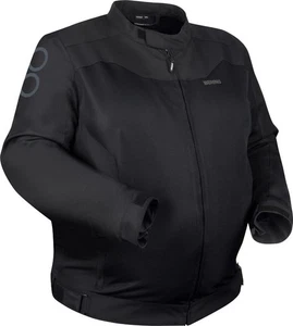 Bering Alias King Size Textile Jacket - Black