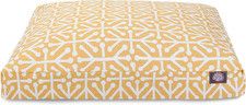 Citrus Aruba Large Rectangle Indoor Outdoor Pet Dog Bed with Removable Washable