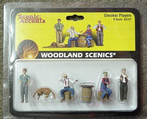 Damas Jugadores Woodland Scenics Train People # 2727 escala O | Zustand: New