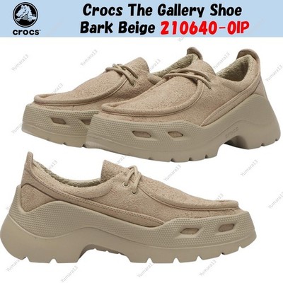 Crocs The Gallery Shoe Bark Beige 210640-0IP Unisex Size