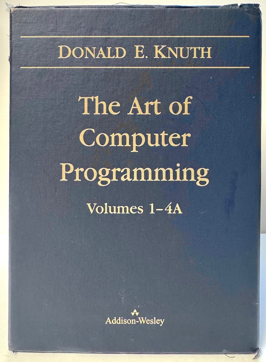 Art of Computer Programming, the, Volumes 1-4A Boxed Set by