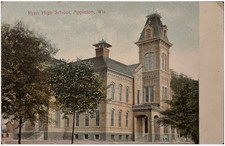 UKIAH CALIFORNIA Primary And GRAMMER SCHOOL POSTCARD