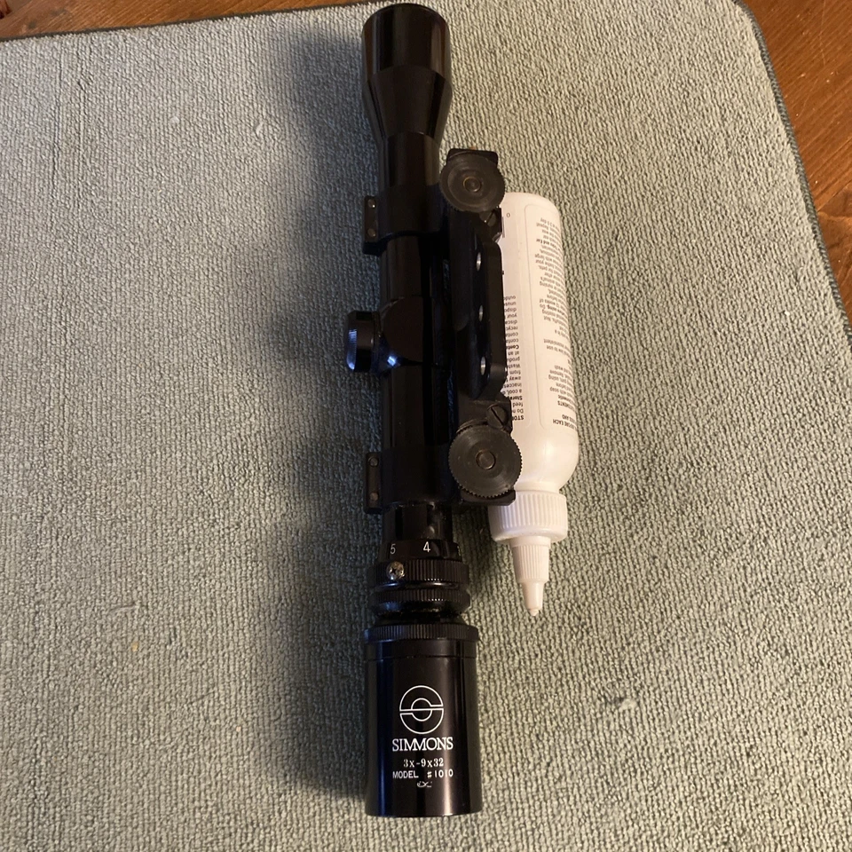 Simmons Model# 1010 3X-9X32MM Rifle Scope Glossy Black Duplex Reticle - Image 3 of 4