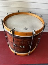 Vintage Leedy 14 Wood Field Marching Snare Drum All ORIGINAL