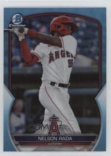 2023 Bowman Draft Chrome Sky Blue Refractor Nelson Rada #BDC-81 04y8